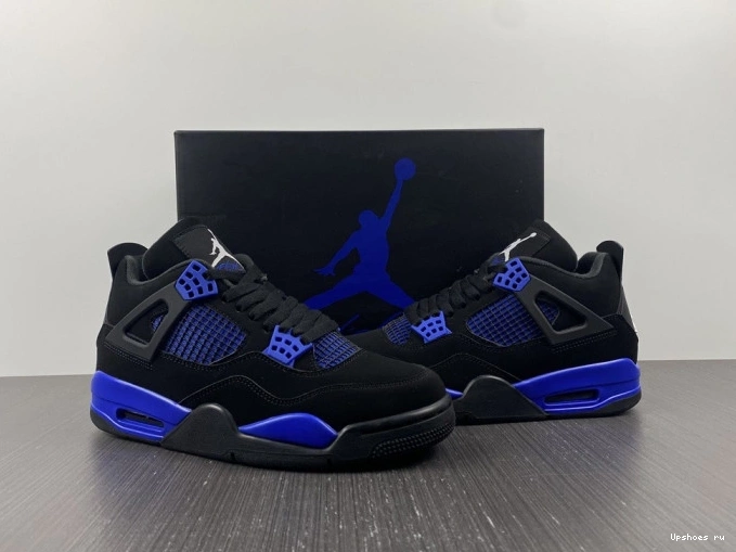 CT8527-018 BLUE AIR JORDAN THUNDER RETRO 4 0324